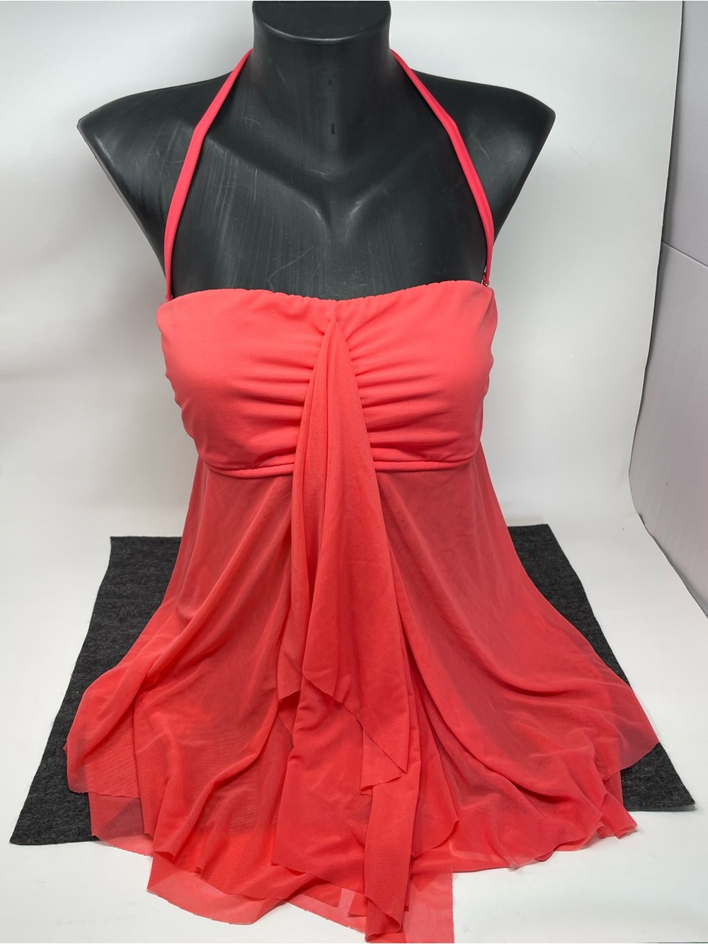 VENUS Coral Halter Swim Tankini Top